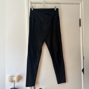 Aerie Black Cross Over Leggings